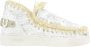 Mou Witte platte schoenen met paillettenzool - Thumbnail 1