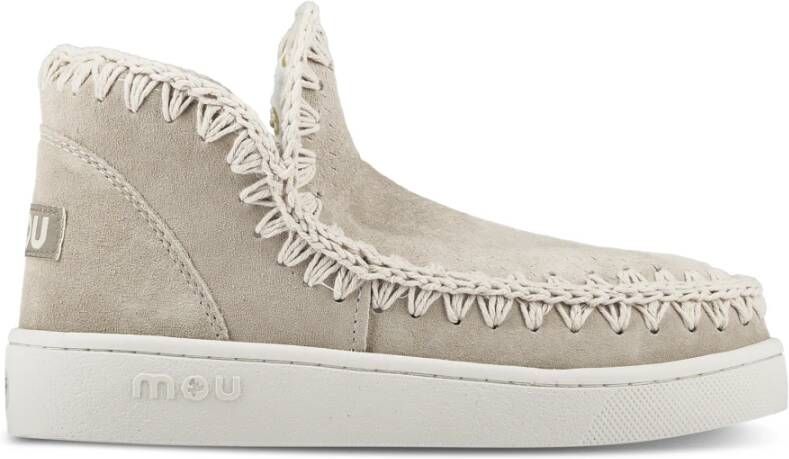 Mou Zomer Eskimo Geperforeerd Suède Sneakers