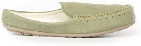 Mou Zomer Slip-On Mocassin in Salie Groen Green Dames