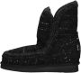 MOU Enkellaarsjes Dames Inner Wedge Tweed Maat: 39 Materiaal: Textiel Kleur: Zwart - Thumbnail 2