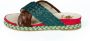Mr&Mrs Italy Bont Sandaal Schoenen met Rubberen Zool Multicolor Dames - Thumbnail 8