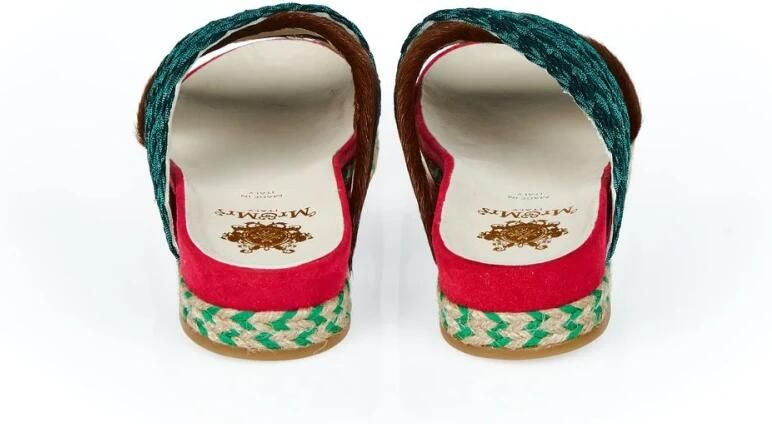 Mr&Mrs Italy Bont Sandaal Schoenen met Rubberen Zool Multicolor Dames - Foto 2