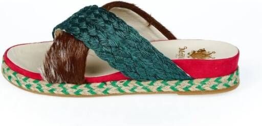 Mr&Mrs Italy Luxe Bont Sandalen Elegante Comfort