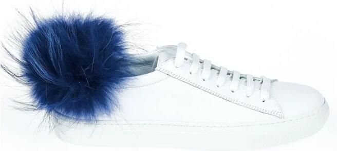 Mr&Mrs Italy Ponpon Sneakers met Bont Hak - Foto 2