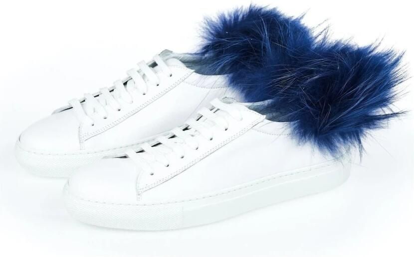 Mr&Mrs Italy Ponpon Sneakers met Bont Hak