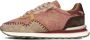 MRP Lage Sneakers Dames Amsterdam 06uphs Maat: 38 Materiaal: Suède Kleur: Roze - Thumbnail 2
