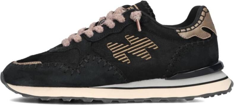 MRP Amsterdam Lage Sneakers Zwart