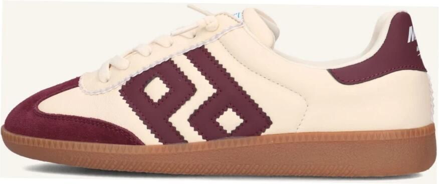 MRP Lage Sneakers Dames Boston Maat: 42 Materiaal: Leer Kleur: Beige - Foto 2