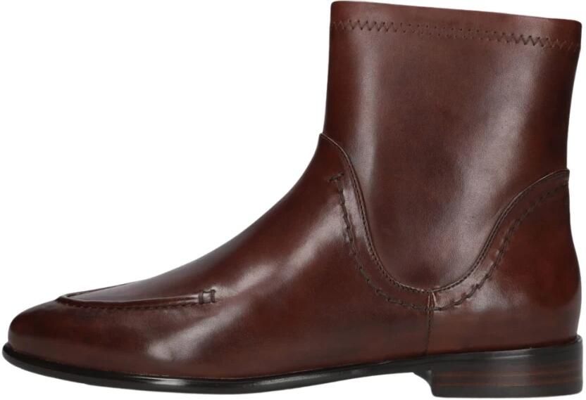 MRP Enkellaarsjes Dames Gg503 Leatherlook Cognac - Foto 3