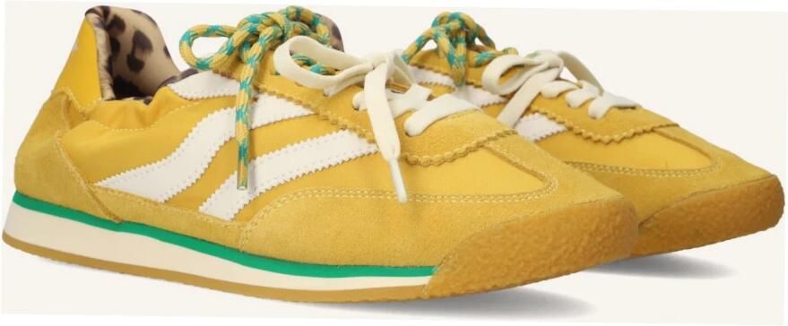 MRP Pure Sneakers Textiel Dames Geel - Foto 3