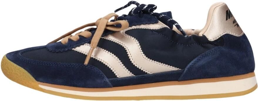MRP Pure Sneakers Textiel Dames Blauw - Foto 2