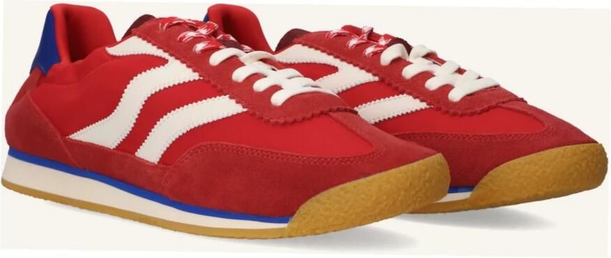 MRP Lage Sneakers Dames Pure Maat: 41 Materiaal: Textiel Kleur: Rood - Foto 3