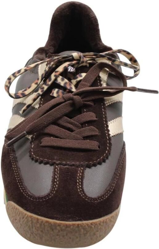 MRP Lage Sneakers Dames Utah Suède Bruin - Foto 3