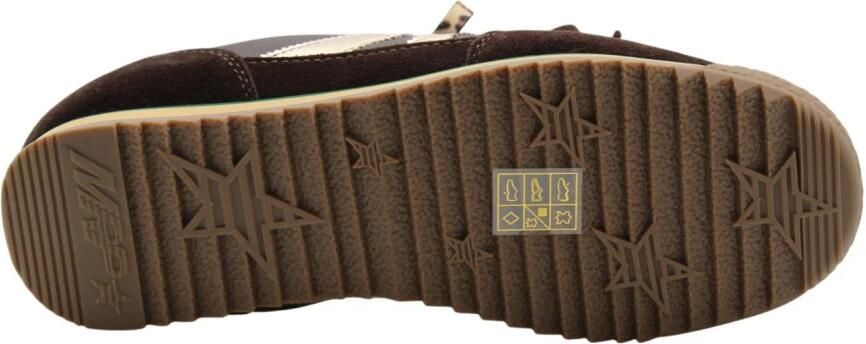 MRP Lage Sneakers Dames Utah Suède Bruin - Foto 10