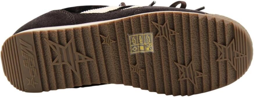 MRP Lage Sneakers Dames Utah Textiel Bruin - Foto 11