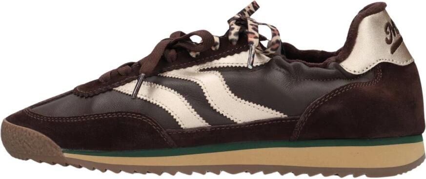 MRP Lage Sneakers Dames Utah Suède Bruin - Foto 8