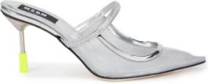 Msgm Heeled Mules Grijs Dames