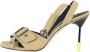Msgm High Heel Sandals Beige Dames - Thumbnail 3