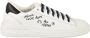 Msgm Leren Rubberen Zool Sneakers White Heren - Thumbnail 3