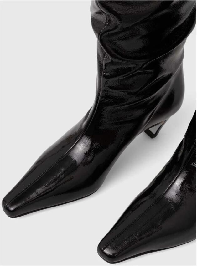 MSGM 55mm Leren Laarzen - Foto 4