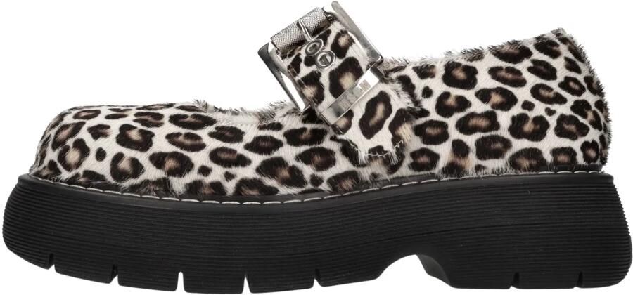 MSGM Ballerina van ponyhaar