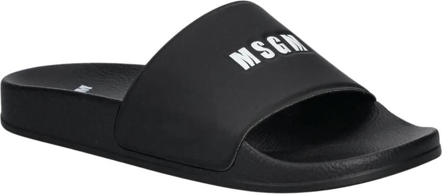 MSGM Logo-embossed Slides