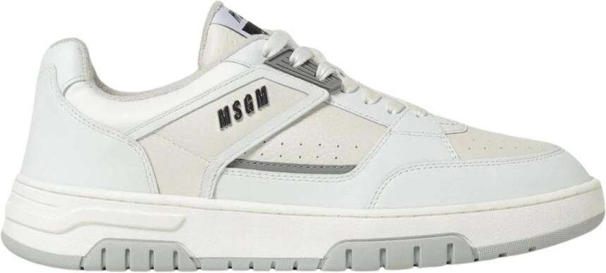 Msgm LowTop Leather Sneakers