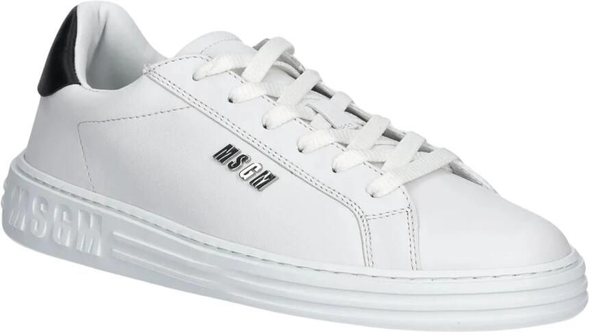 MSGM Metal Logo Sneakers