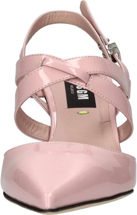 Msgm Lakschoenen met slingback van lakleer - Foto 2