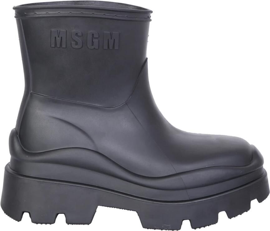 MSGM Boots & laarzen Stivale Donna Boot in zwart