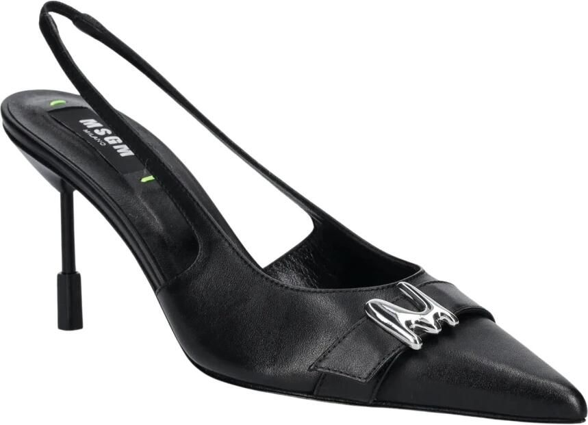 MSGM Slingback Leren Pumps