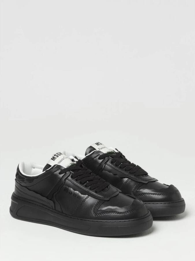 Msgm Zwarte Sneakers met Ergonomische en Superlichte Zool Black Heren - Foto 2