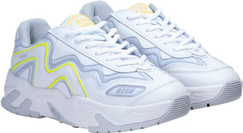 Msgm Sneakers White Heren - Foto 3