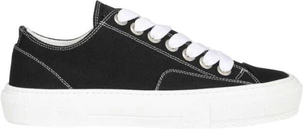 Msgm Polyester Rubber Canvas Sneakers