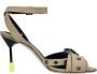 Msgm High Heel Sandals Beige Dames - Thumbnail 1