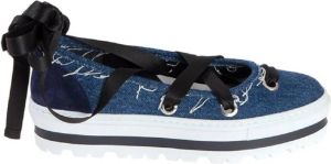 Msgm Shoes Blauw Dames