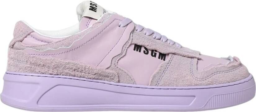 Msgm Shoes Purple Heren