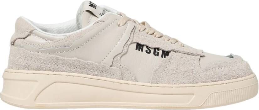 Msgm Shoes Wit Heren
