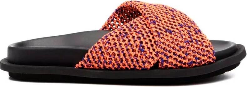 MSGM Sandalen Slides in blauw - Foto 1