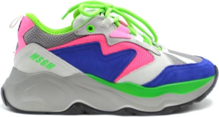 Msgm Sneakers Blauw Dames