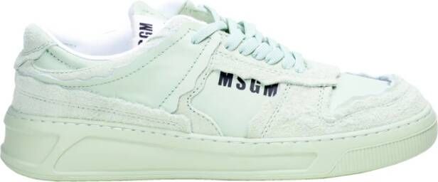 Msgm Sneakers Green Heren