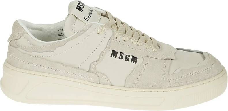 Msgm Sneakers Beige - Foto 3