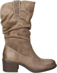 Mtng Ankle Boots Beige Dames