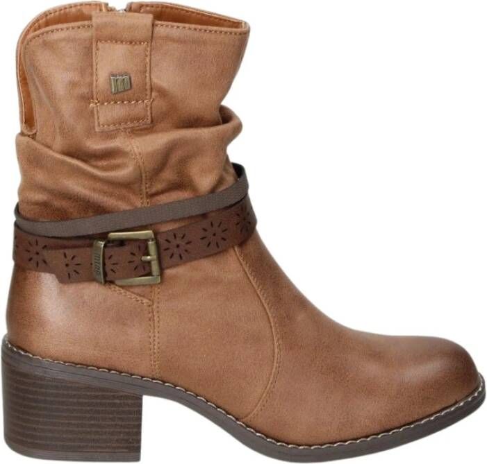 Mtng Ankle Boots Brown Dames