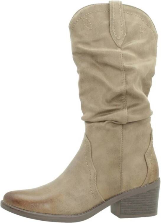 Mtng Cow Boots Beige