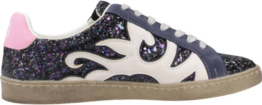 Mtng Dames Veterschoenen Blue Dames