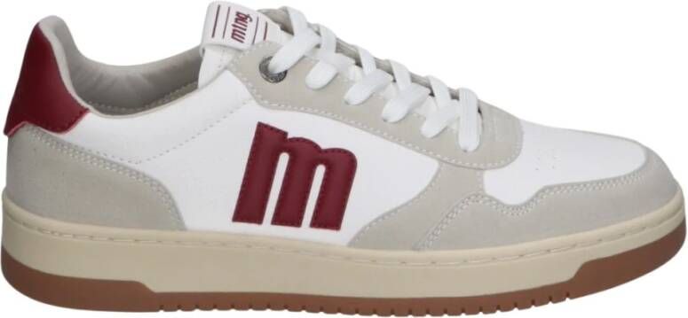 Mustang OffWhite Nappa Pu Lotto Sneakers Multicolor Heren