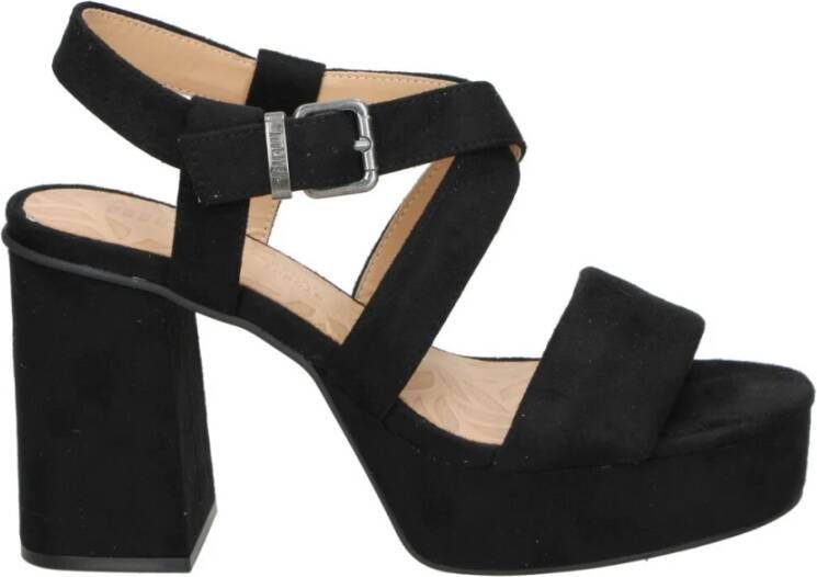 Mtng Hoge Hak Mode Sandalen Black Dames