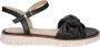 Mtng Stijlvolle Platte Sandalen met Gesp Black Dames - Thumbnail 1