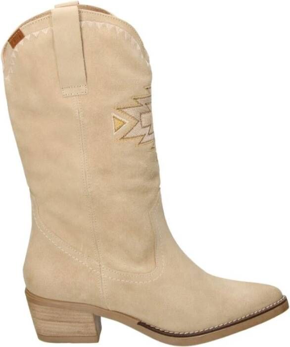 Mtng Young Fashion Boots Beige Dames
